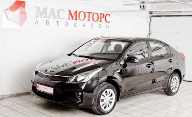 Kia Rio 2019 Черный